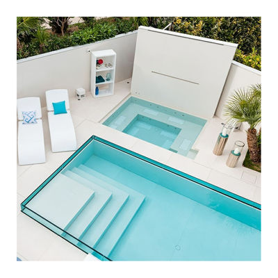 Fonction Durable Acrylique Infinity Pool Fenêtre pour le quartier de la maison et de la salle de gym