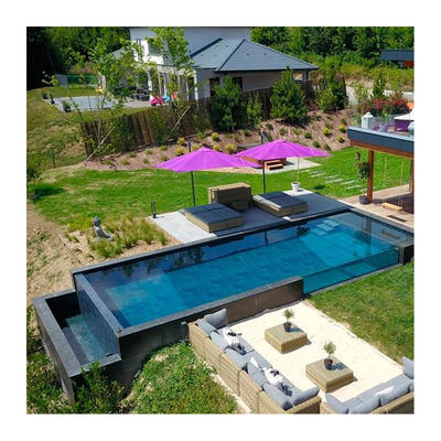 Fonction Durable Acrylique Infinity Pool Fenêtre pour le quartier de la maison et de la salle de gym
