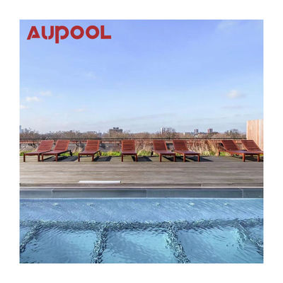 Les piscines personnalisées d'Aupool Murs en cadre acrylique Grande piscine pour hôtels et gymnases