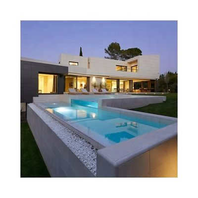 Nettoyer efficacement les grandes piscines avec la fenêtre de piscine acrylique résistante aux UV d'Aupool