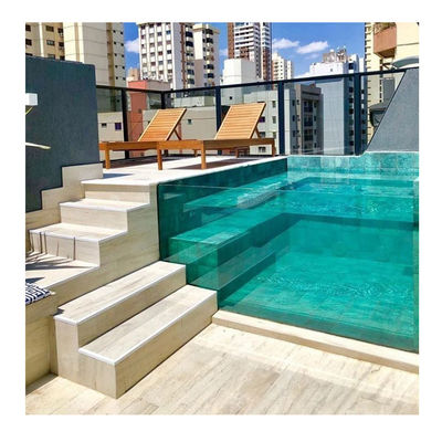 Panneaux transparents en verre acrylique pour les piscines des hôtels, des gymnases, des écoles et des sanatoriums