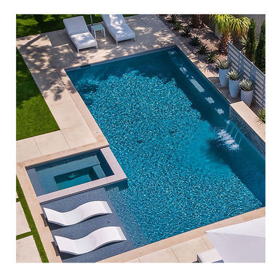 Plaque de verre acrylique personnalisée de 50 mm pour piscine et aquarium