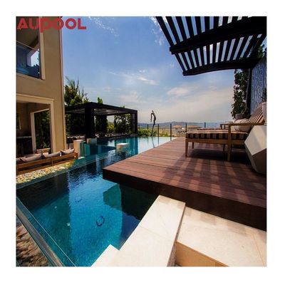 Épaisseur de 30 à 950 mm personnalisée Grand cadre en acier au-dessus du sol Piscine pour hôtel