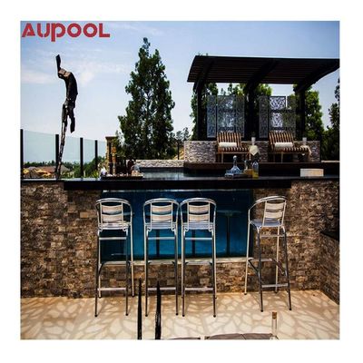 Épaisseur de 30 à 950 mm personnalisée Grand cadre en acier au-dessus du sol Piscine pour hôtel