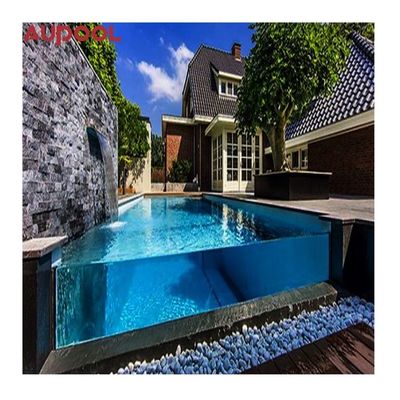 Vitrage sur mesure à haute transparence acrylique de piscine Panneaux de fenêtre muraux