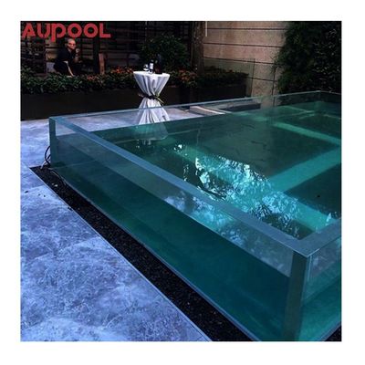 Vitrage sur mesure à haute transparence acrylique de piscine Panneaux de fenêtre muraux