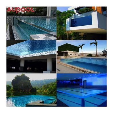 Plaque de verre acrylique transparente de luxe durable pour piscines et aquariums de poissons