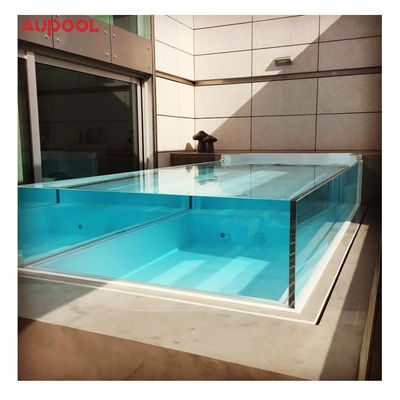 Piscine acrylique à haute diaphanéité sur mesure pour spa et piscines thermostatiques