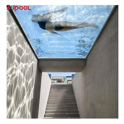 Piscine acrylique à haute diaphanéité sur mesure pour spa et piscines thermostatiques