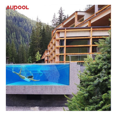 Piscine acrylique à haute diaphanéité sur mesure pour spa et piscines thermostatiques