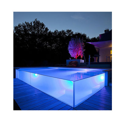 AUPOOL Coquillages de piscine en fibre de verre pour une transmission lumineuse élevée 93%