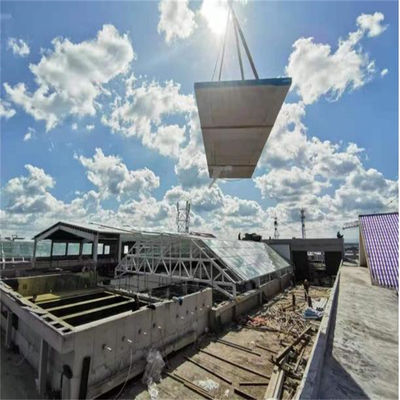 Piscine supérieure sans fin Structure en acier préfabriquée Piscine à bras