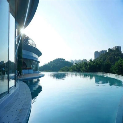 Plaque en plastique acrylique transparent abordable pour piscine familiale