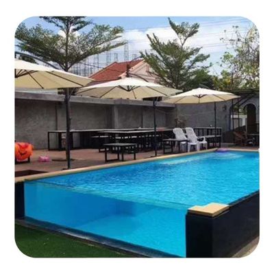 Aupool équipement de piscine en fibre de verre contre courant piscine pour piscines transparentes