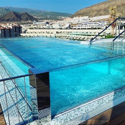Aupool équipement de piscine en fibre de verre contre courant piscine pour piscines transparentes