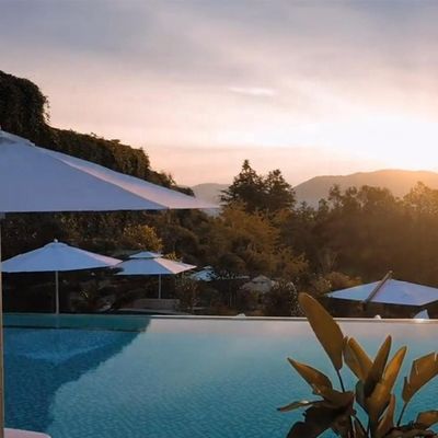 Demandes du client piscine acrylique pour Aupool Famille d'accueil en plein air transparente claire