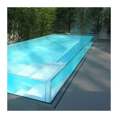 Piscine extérieure en fibre de verre Densité 1,19-1,20 kg/cm3 Haute transmission lumineuse 93%