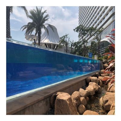 fenêtre de piscine en acrylique par OEM Pour le luxe en extérieur