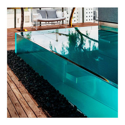 Cylindre PMMA Lucite Plaque acrylique transparente transparente pour piscine acrylique