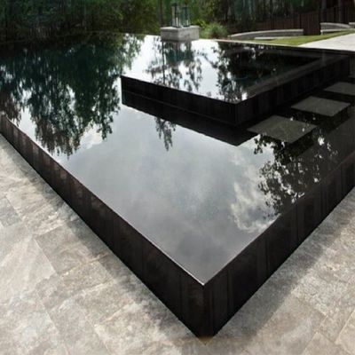 Piscine intérieure avec la luxueuse piscine noire personnalisée d'Aupool